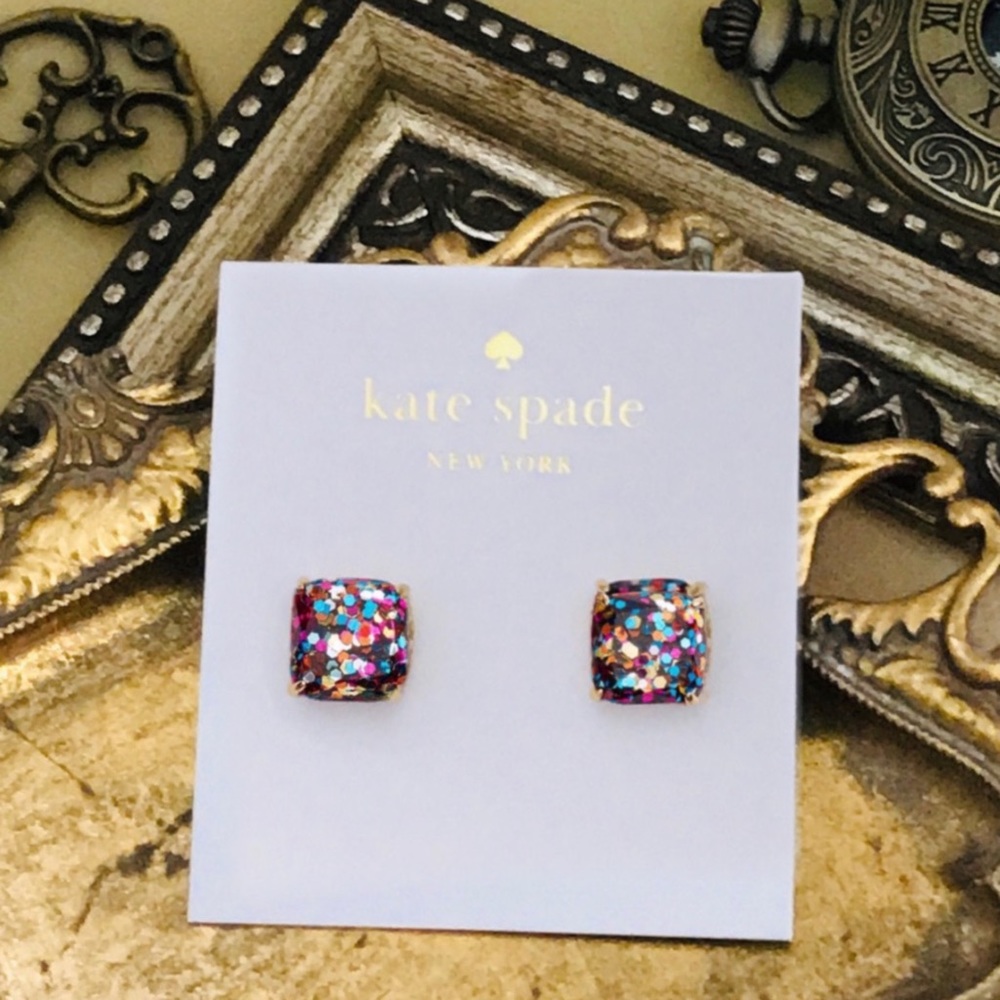 KATE SPADE • Mini Glitter & Glee Earrings - Picture 4 of 4